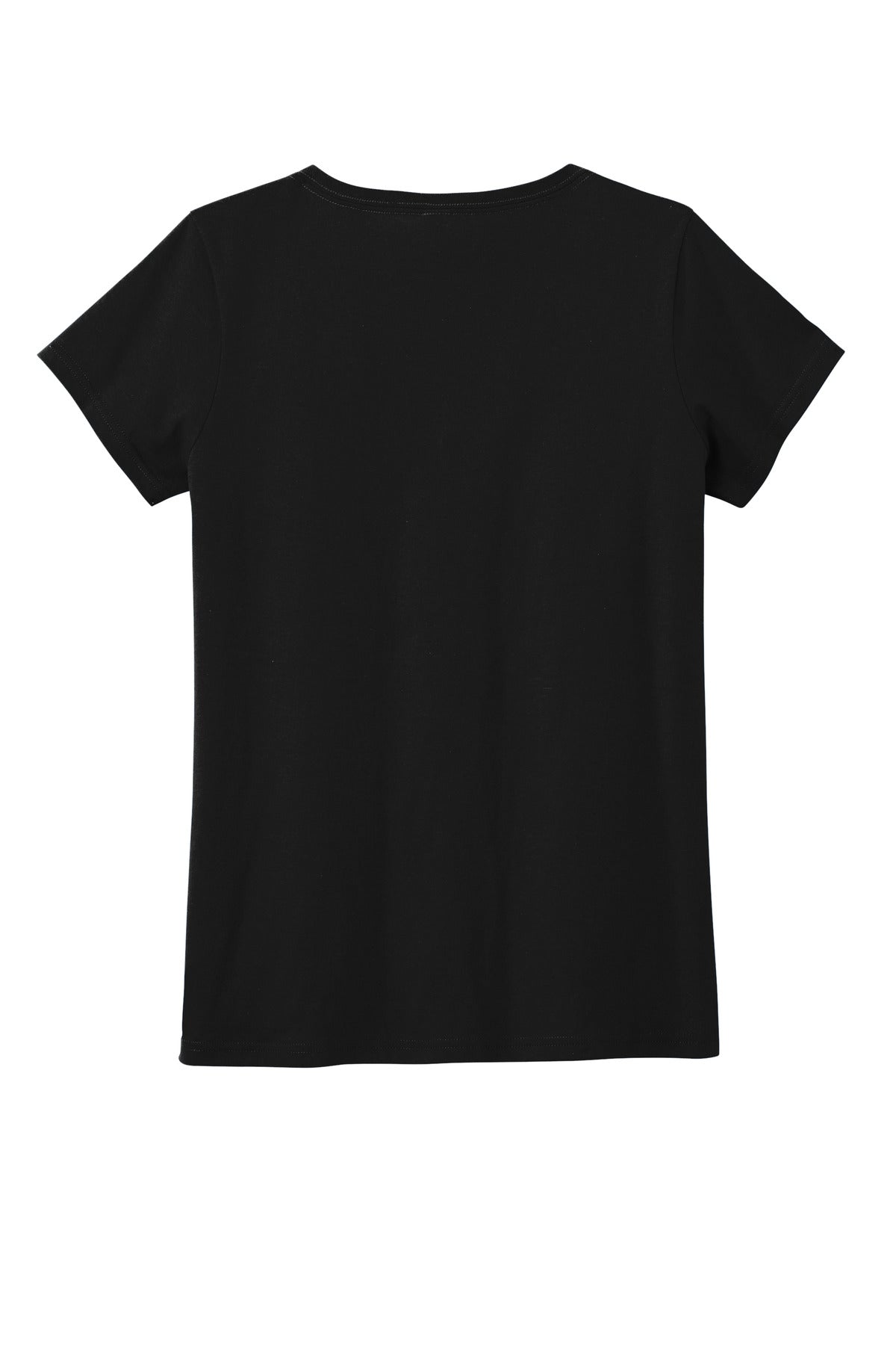 District Women's The Concert Tee V-Neck DT5002 Black