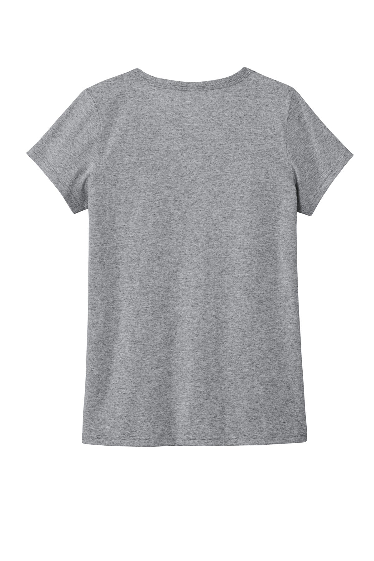 District Women's The Concert Tee V-Neck DT5002 Heather Grey