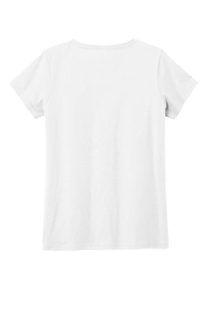 District Women's The Concert Tee V-Neck DT5002 White