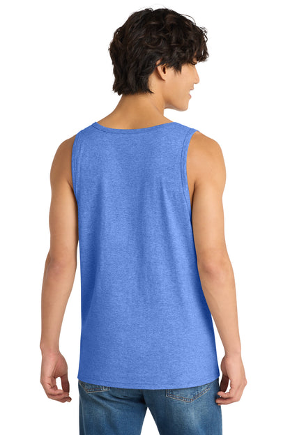 District The Concert Tank DT5300 Heathered Royal
