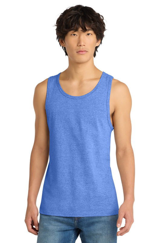 District The Concert Tank DT5300 Heathered Royal