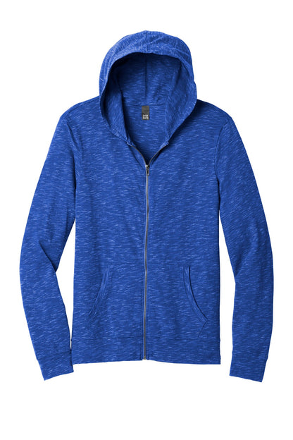 District Medal Full-Zip Hoodie DT565 Deep Royal
