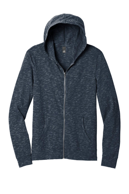 District Medal Full-Zip Hoodie DT565 New Navy