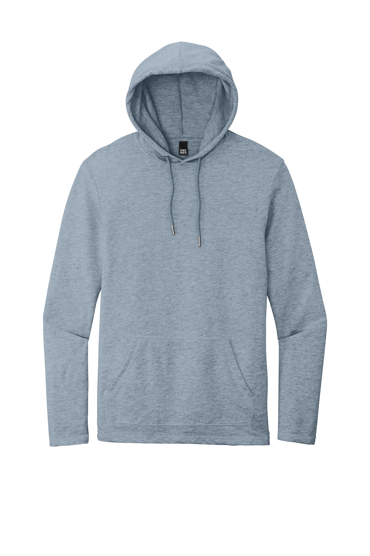 District Featherweight French Terry Hoodie DT571 Flint Blue Heather