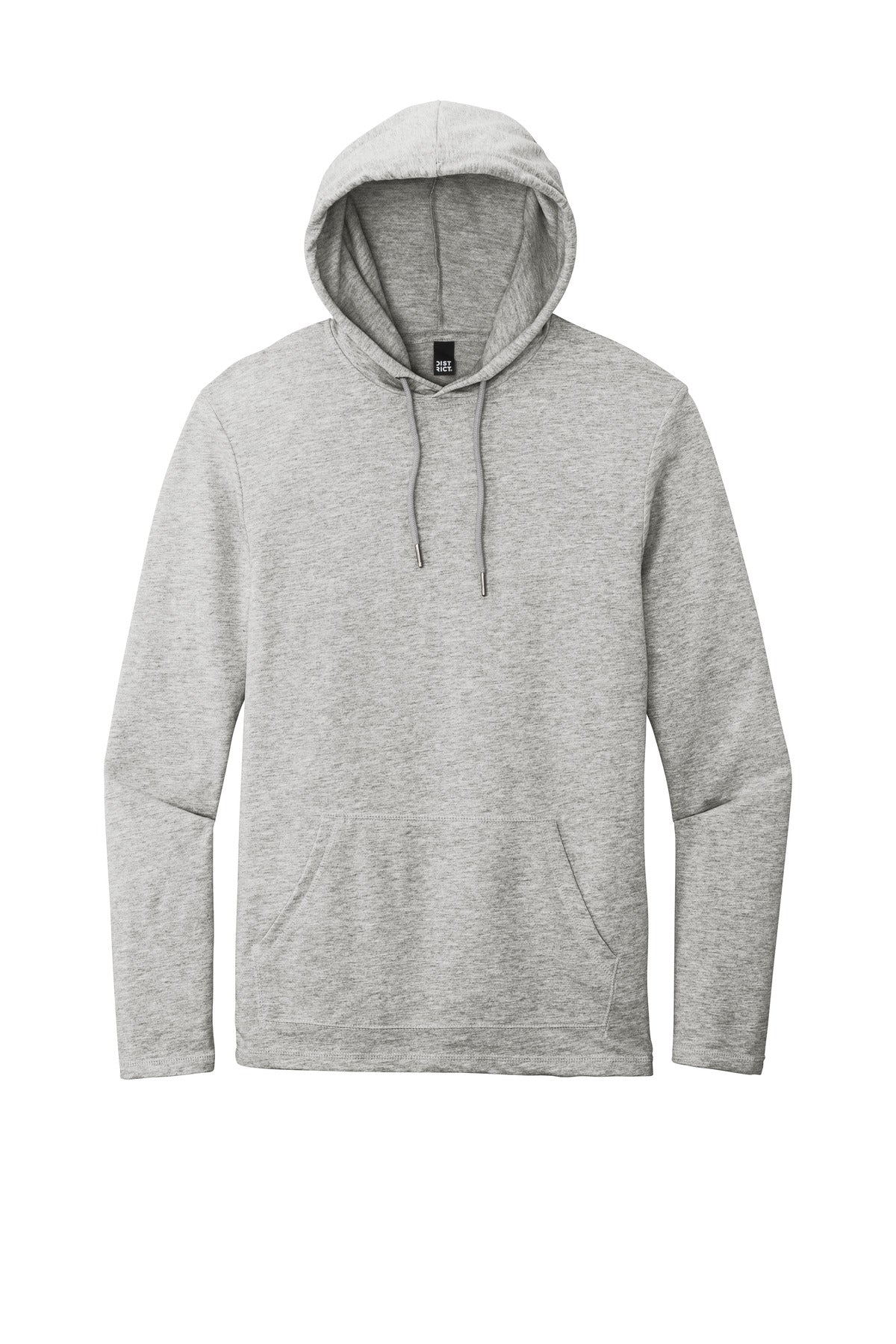 District Featherweight French Terry Hoodie DT571 Light Heather Grey