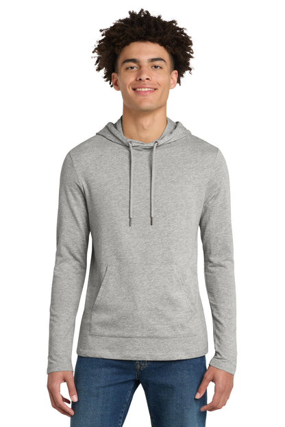 District Featherweight French Terry Hoodie DT571 Light Heather Grey