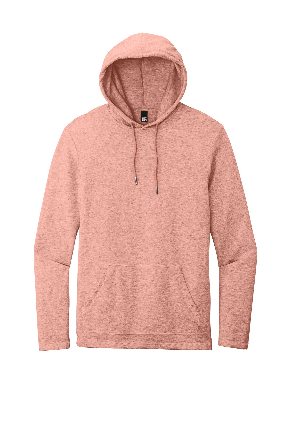 District Featherweight French Terry Hoodie DT571 Nostalgia Rose Heather