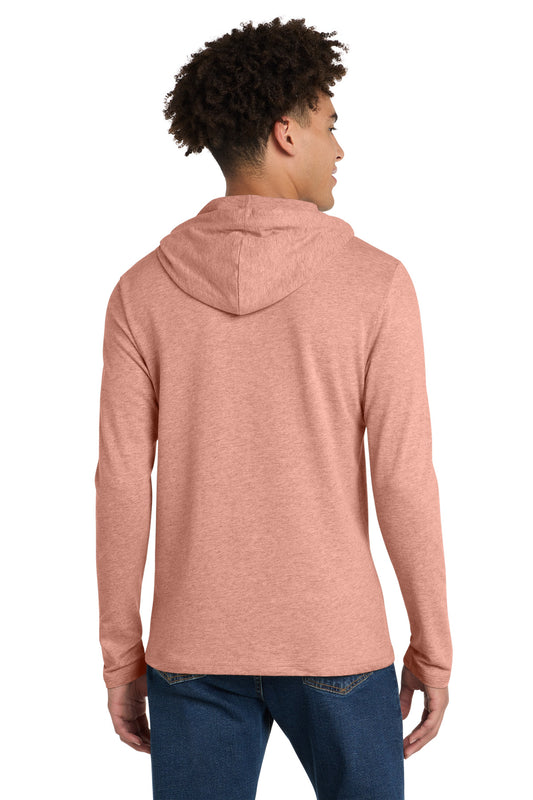 District Featherweight French Terry Hoodie DT571 Nostalgia Rose Heather