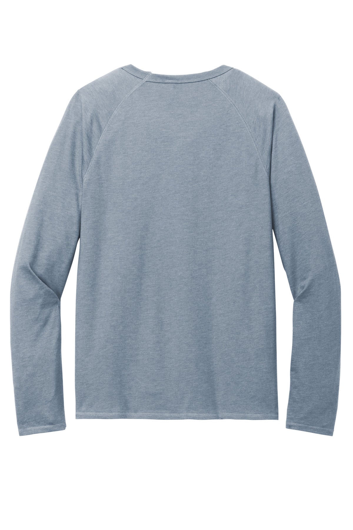 District Featherweight French Terry Long Sleeve Crewneck DT572 Flint Blue Heather