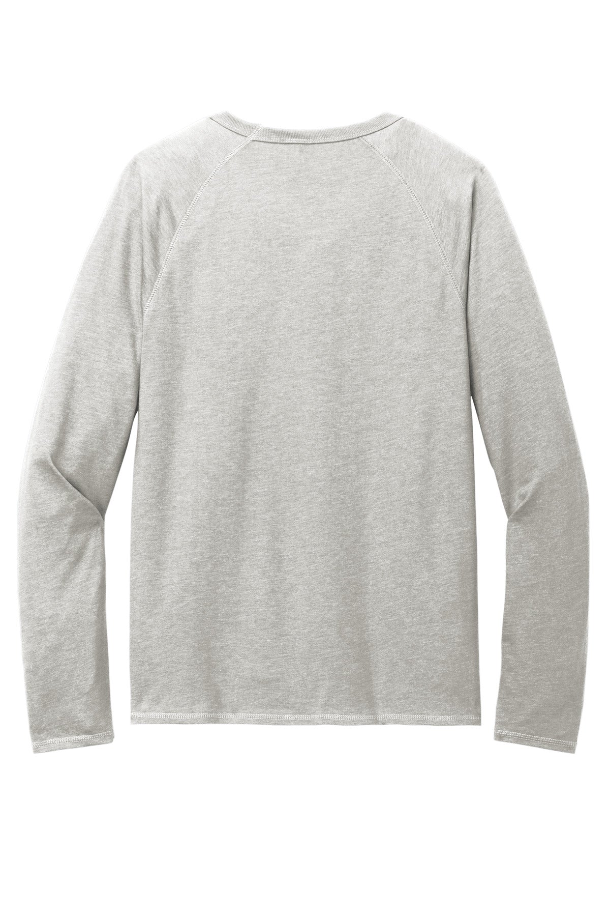 District Featherweight French Terry Long Sleeve Crewneck DT572 Light Heather Grey