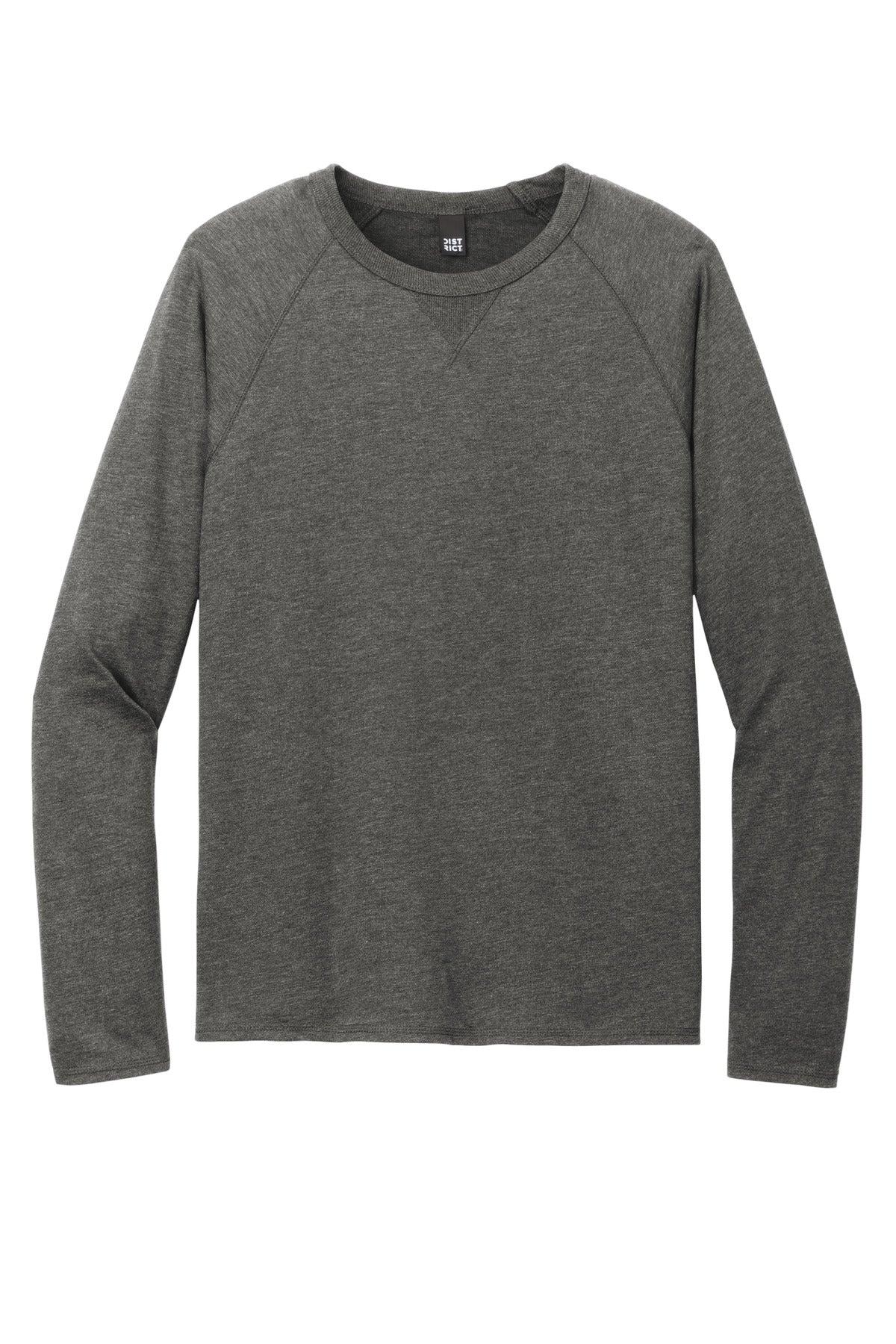 District Featherweight French Terry Long Sleeve Crewneck DT572 Washed Coal