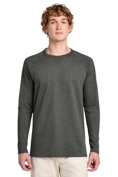 District Featherweight French Terry Long Sleeve Crewneck DT572 Washed Coal