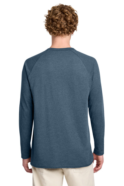 District Featherweight French Terry Long Sleeve Crewneck DT572 Washed Indigo
