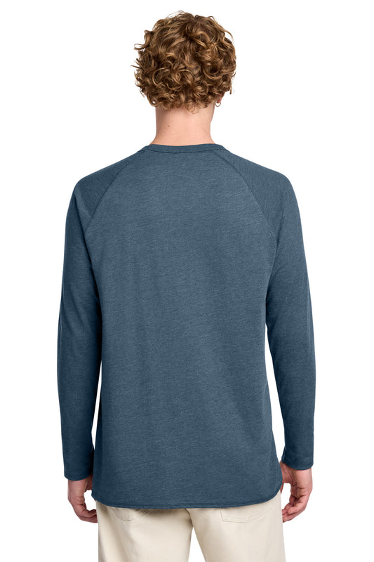 District Featherweight French Terry Long Sleeve Crewneck DT572 Washed Indigo