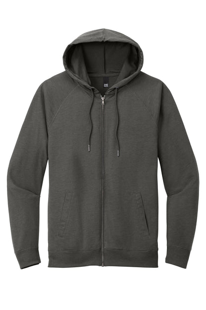 District Featherweight French Terry Full-Zip Hoodie DT573 image 3