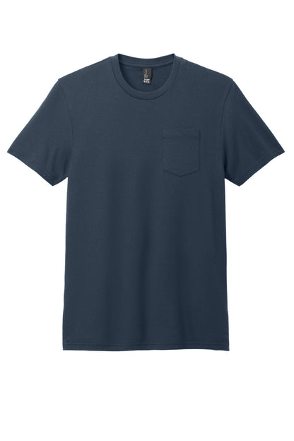 District Very Important Tee with Pocket DT6000P New Navy