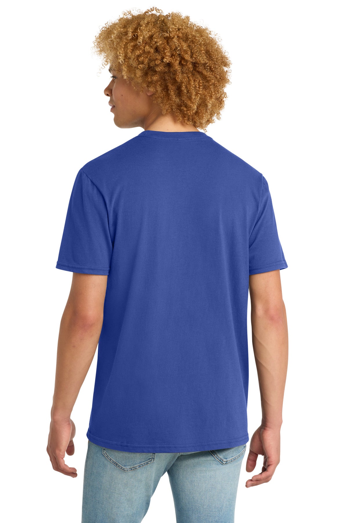 District Very Important Tee with Pocket DT6000P Deep Royal