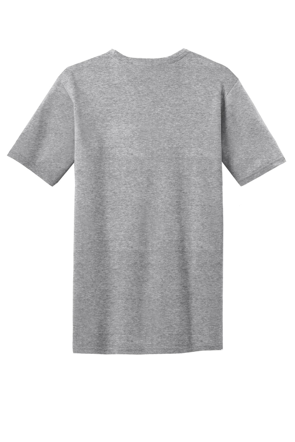 District Very Important Tee with Pocket DT6000P Light Heather Grey