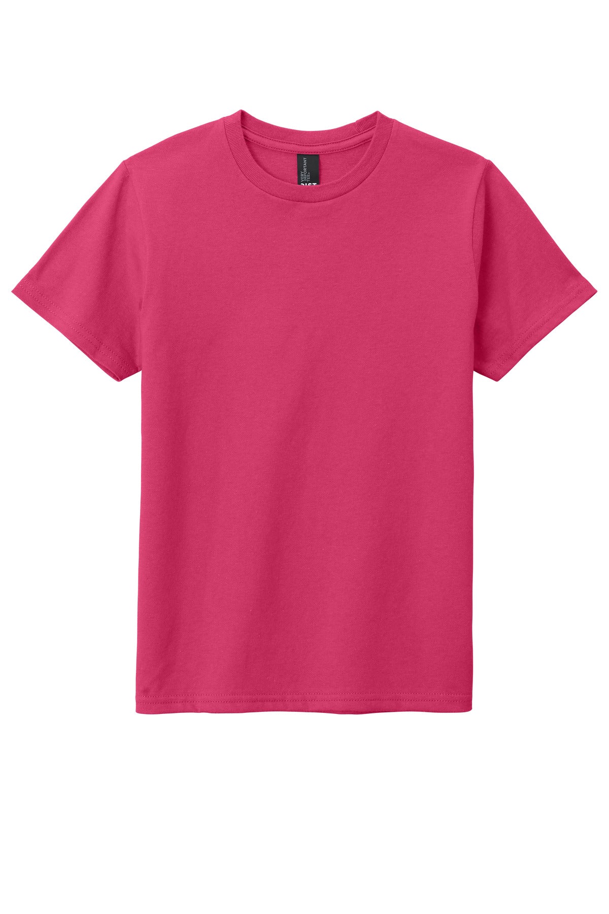 District Youth Very Important Tee DT6000Y Flush Pink