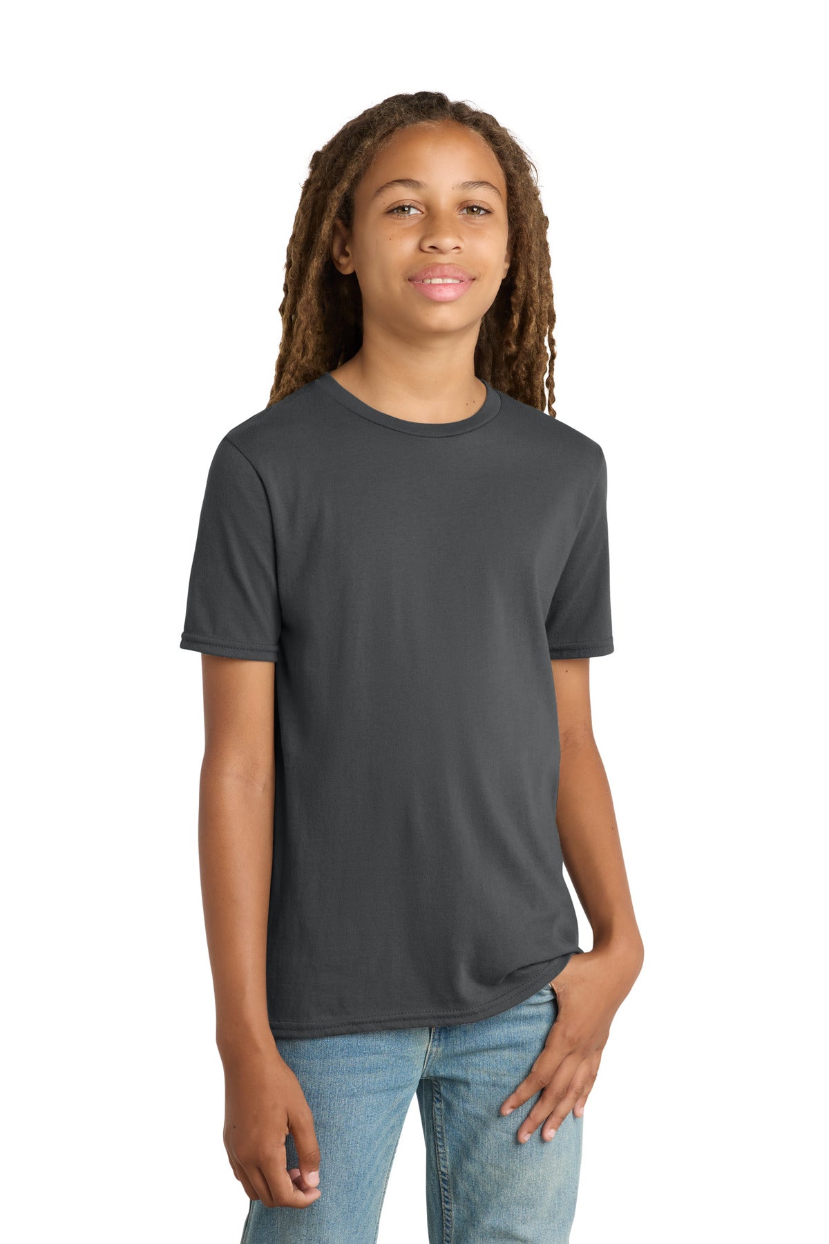 District Youth Very Important Tee DT6000Y Charcoal