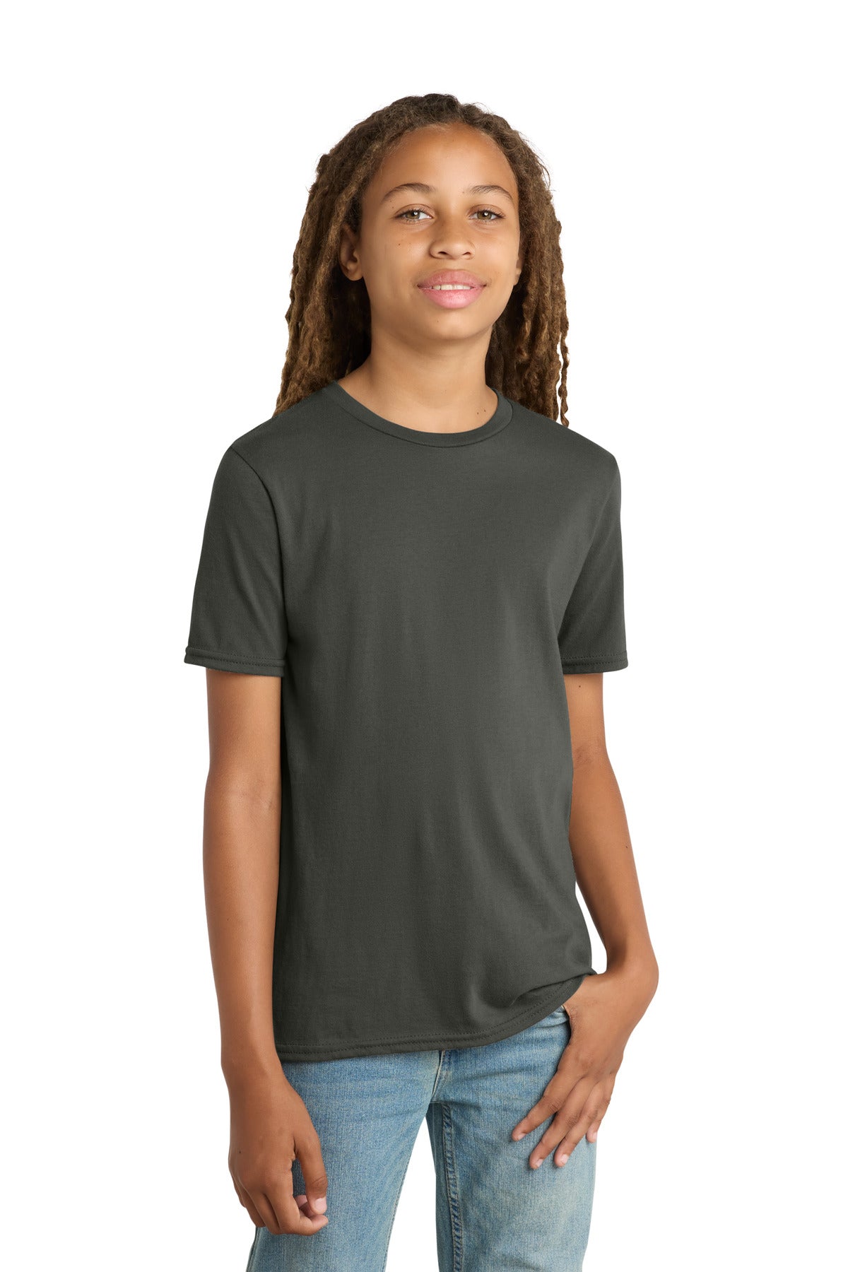 District Youth Very Important Tee DT6000Y Deepest Grey