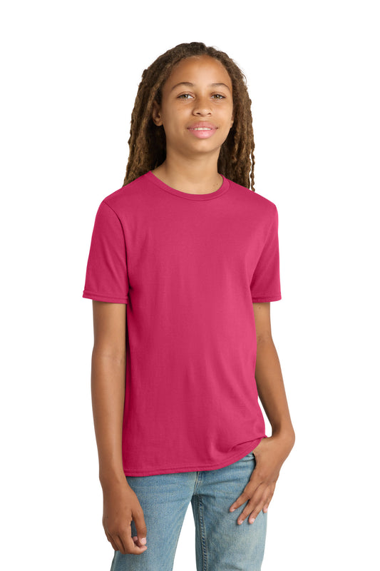 District Youth Very Important Tee DT6000Y Flush Pink