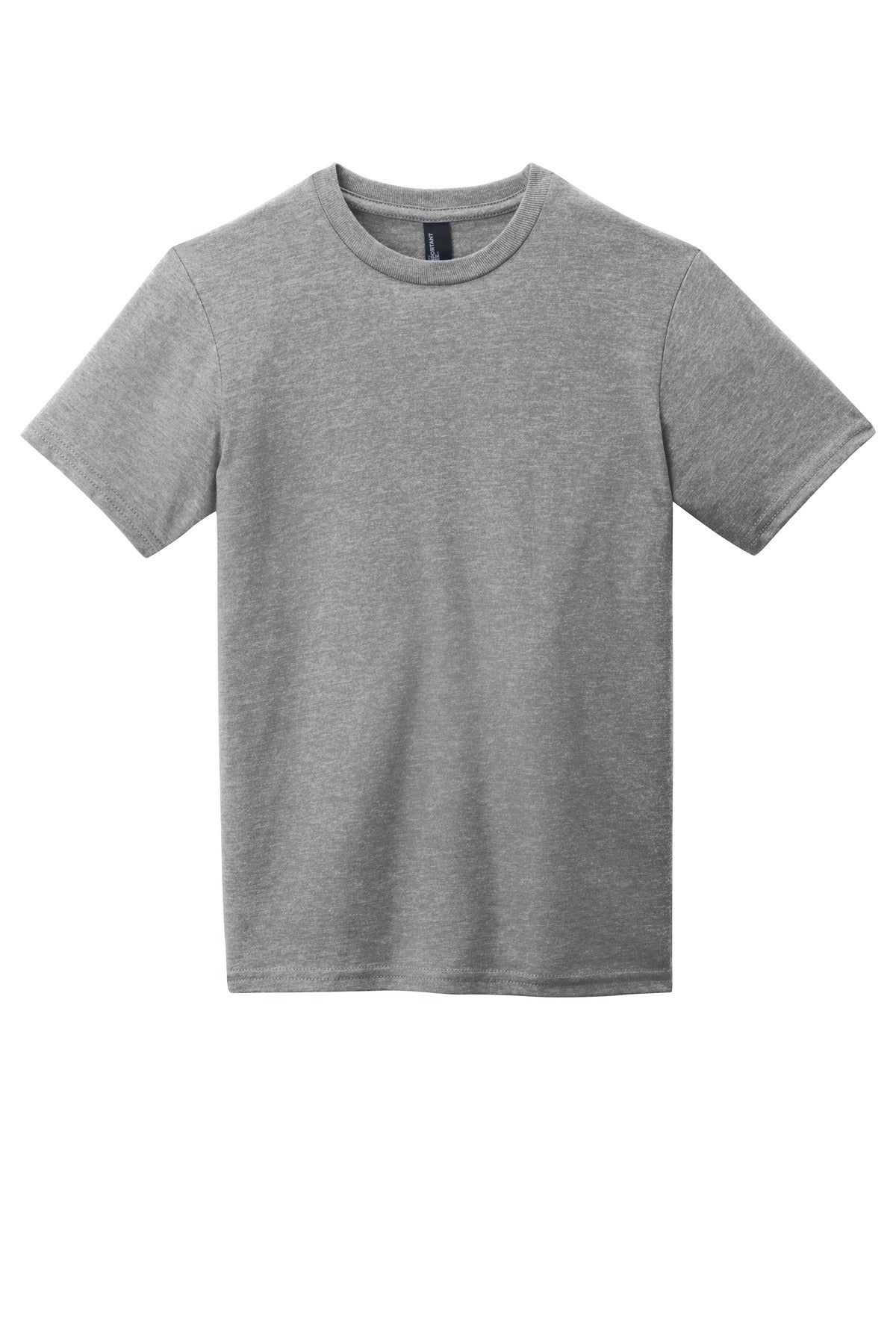 District Youth Very Important Tee DT6000Y Grey Frost