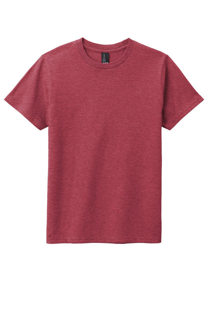 District Youth Very Important Tee DT6000Y Heathered Cardinal