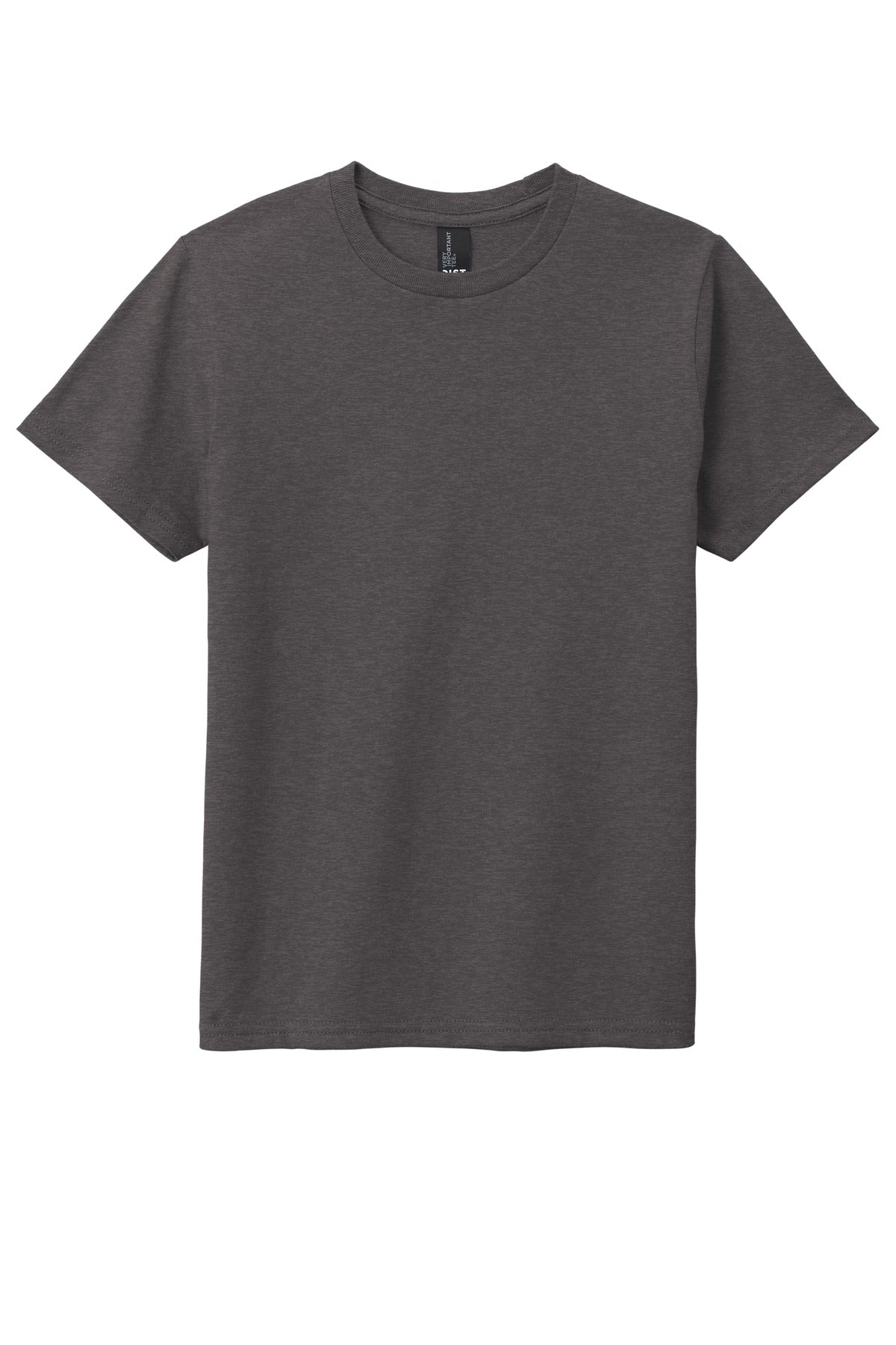 District Youth Very Important Tee DT6000Y Heathered Charcoal
