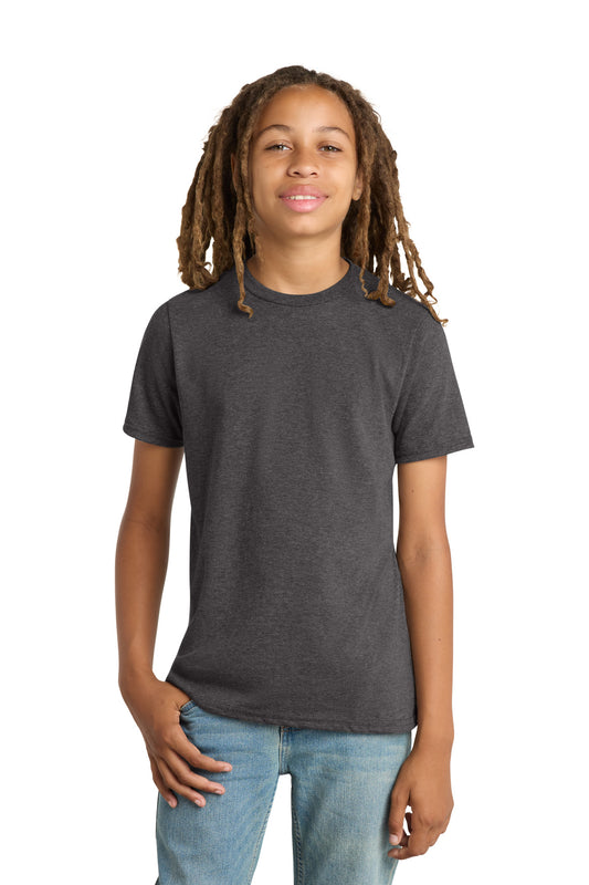District Youth Very Important Tee DT6000Y Heathered Charcoal
