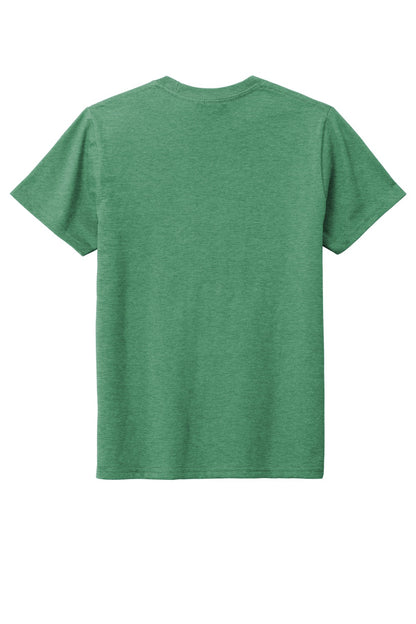 District Youth Very Important Tee DT6000Y Heathered Kelly Green