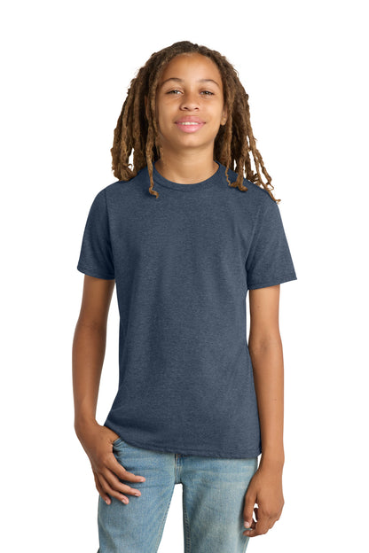 District Youth Very Important Tee DT6000Y Heathered Navy