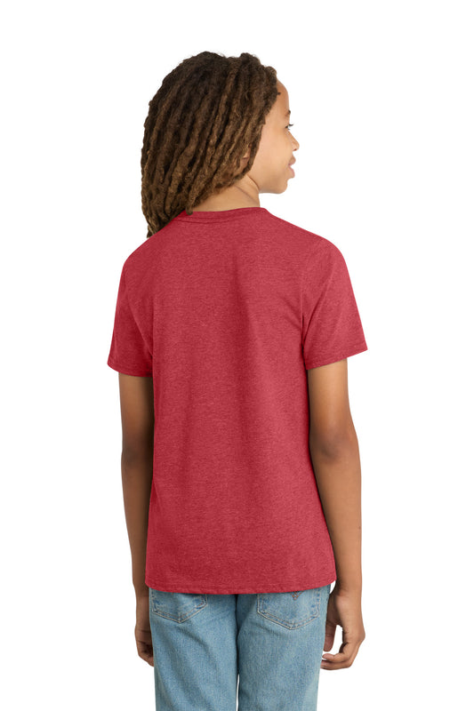 District Youth Very Important Tee DT6000Y Heathered Red