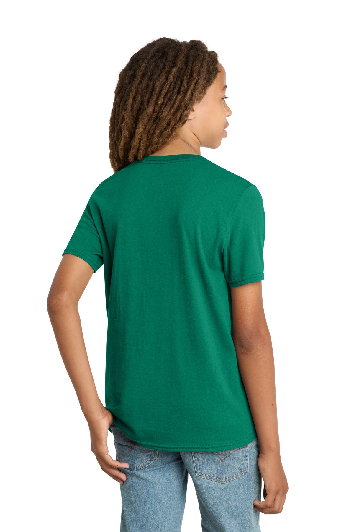 District Youth Very Important Tee DT6000Y Jewel Green