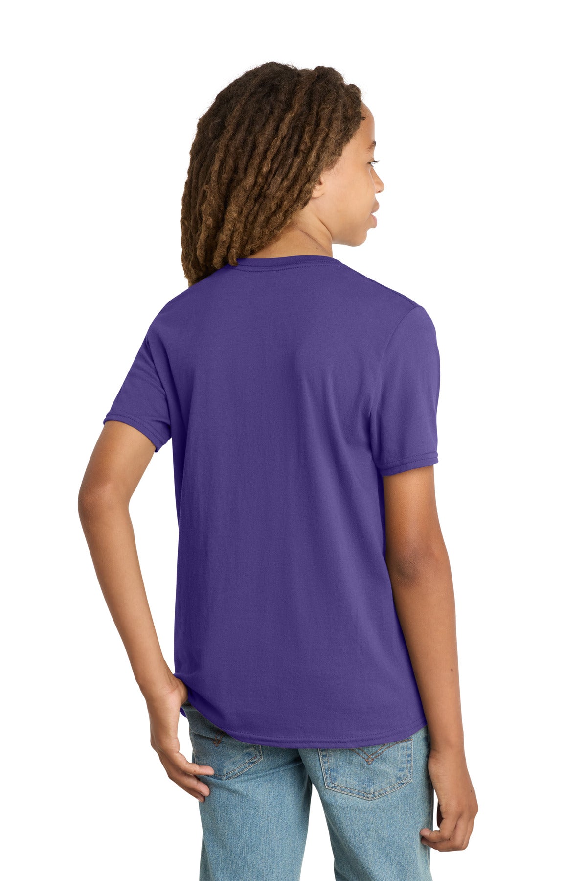 District Youth Very Important Tee DT6000Y Purple