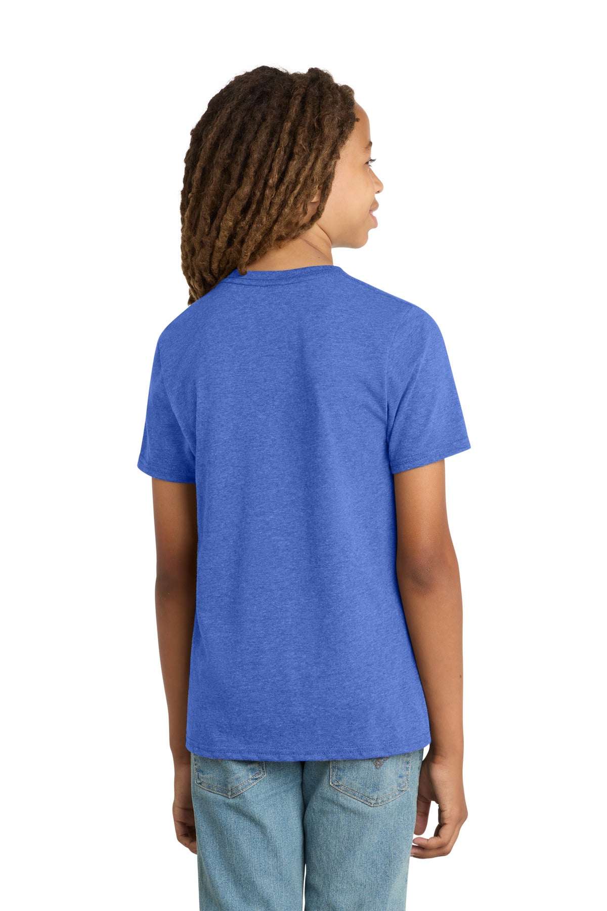 District Youth Very Important Tee DT6000Y Royal Frost