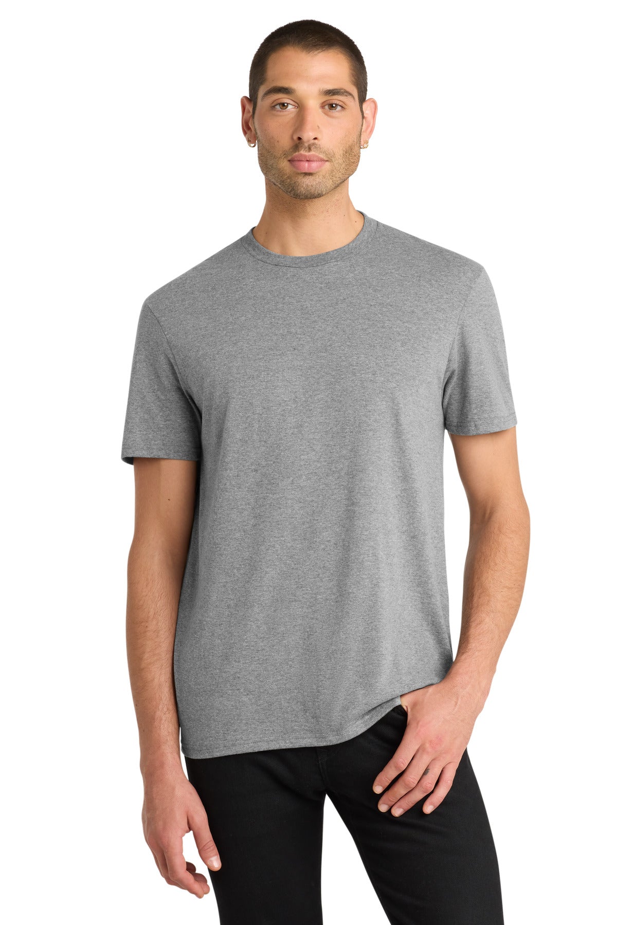 District Very Important Tee DT6000 Grey Frost