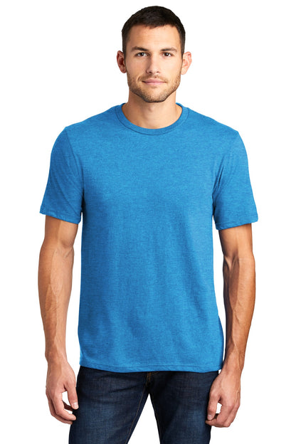 District Very Important Tee DT6000 Heathered Bright Turquoise