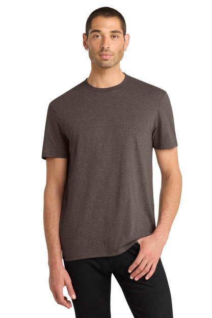 District Very Important Tee DT6000 Heathered Brown