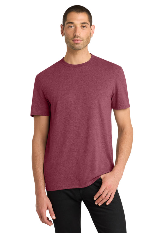 District Very Important Tee DT6000 Heathered Cardinal