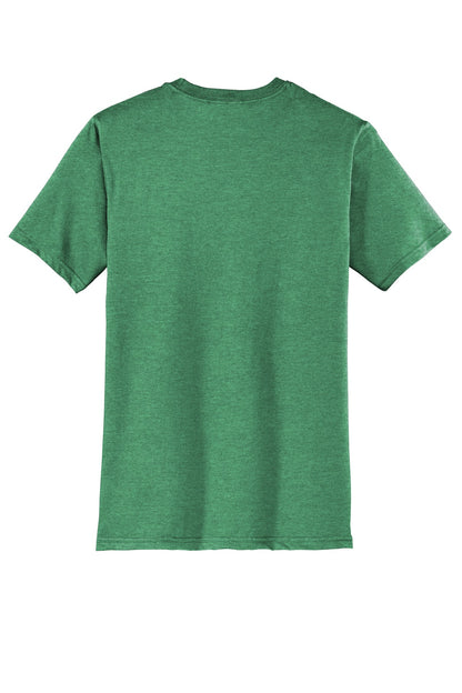 District Very Important Tee DT6000 Heathered Kelly Green