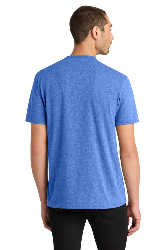 District Very Important Tee DT6000 Heathered Royal