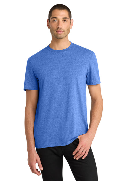 District Very Important Tee DT6000 Heathered Royal