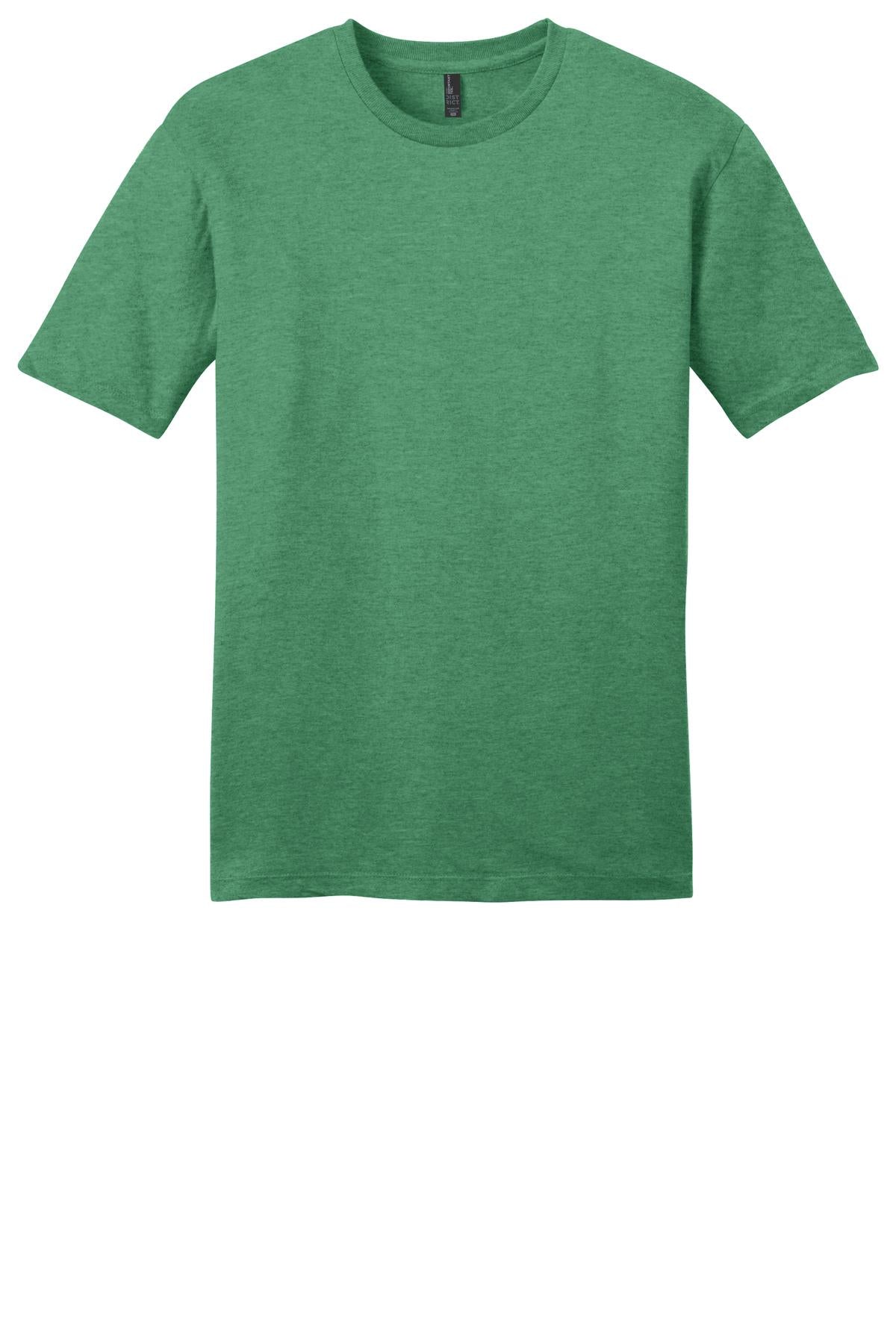 District Very Important Tee DT6000 Heathered Kelly Green