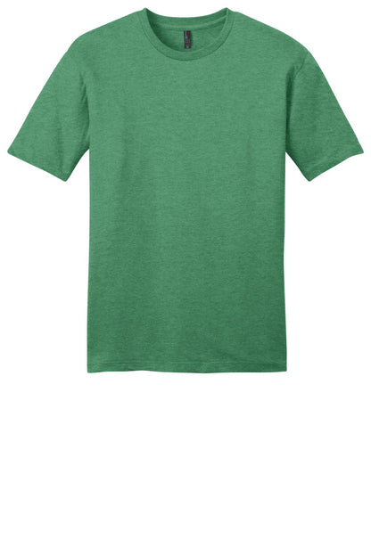 District Very Important Tee DT6000 Heathered Kelly Green