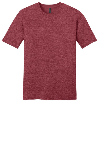 District Very Important Tee DT6000 Heathered Red