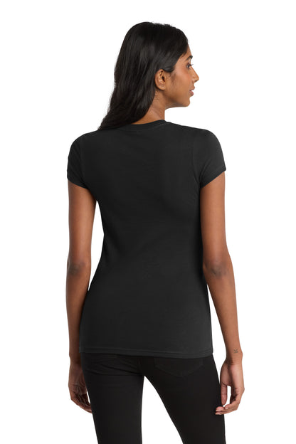 District Women's Fitted Very Important Tee DT6001 Black