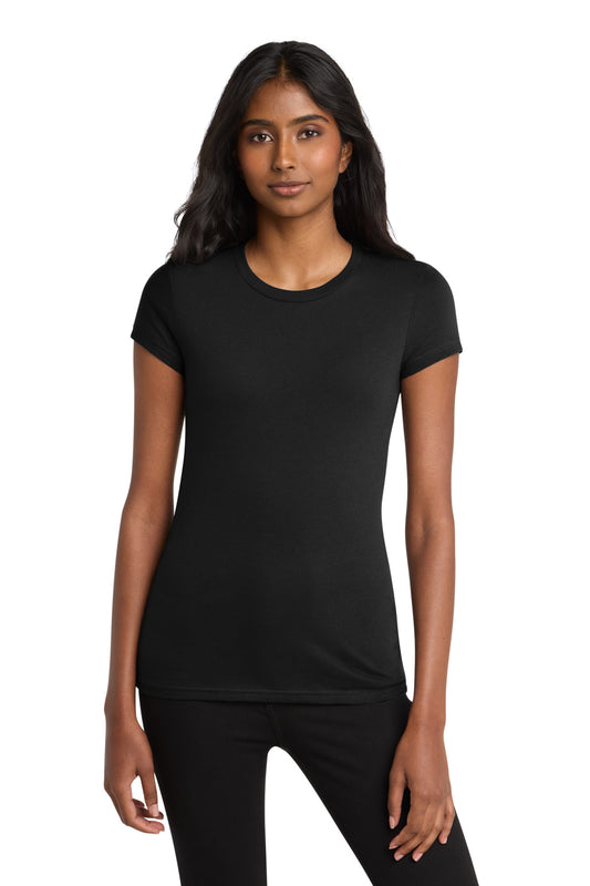 District Women's Fitted Very Important Tee DT6001 Black