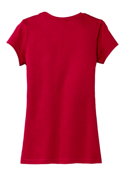 District Women's Fitted Very Important Tee DT6001 Classic Red
