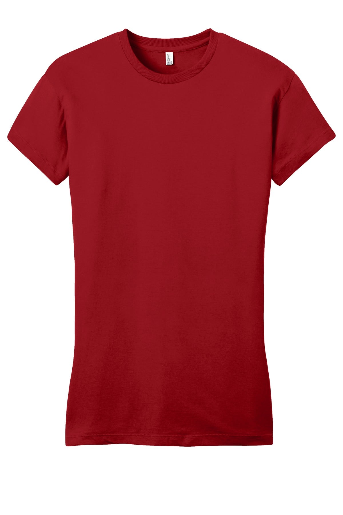 District Women's Fitted Very Important Tee DT6001 Classic Red